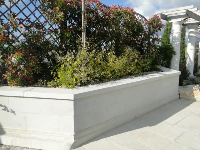 Chaine d'angle  Placage Aspect Pierre et Coquillere pierre reconstituée Poupelin