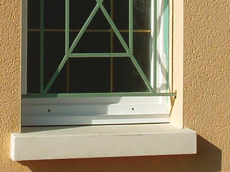 Appuis de fenêtre et seuils de porte pierre reconstituée Poupelin